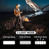 Ps-t89 Mini Pilli Cob Led 3 Mod Su Geçirmez Kafa Feneri Lambası - Lisinya