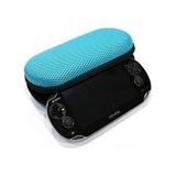 Ps Vita 1000 Ve 2000 Modeller Uyumlu Taşıma Çantası Mavi Case Ba
