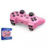 Ps3 Kablosuz Gamepad Nodar Nd600 - Pembe