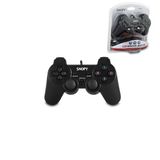 Ps3 Siyah Oyun Kolu Analog Titreşimli Usb Kablo 15 Tuş - 2 Analog - 8 Yön Tetikleyici 1.8Mt Kablo Go53/1395