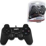 Ps3 Siyah Oyun Kolu Og Titreşimli USB Kablo 15 Tuş - 2 Og - 8 Yön Tetikleyici 1.8mt Kablo