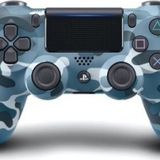 Ps4 Dualshock 4 V2 Gamepad Kol - Mavi Kamuflaj Teşhir