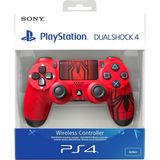 Ps4 Dualshock 4 V2 Gamepad Yeni Nesil Kol Spider-Man Desenli Pc + Ps4 + 1.5 mt Şarj Kablosu - Beyaz