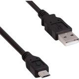 PS4 DualShock USB Şarj Kablosu (Kısa) – Micro-USB, Joystick Şarj & Veri, Esnek ve Dayanıklı - Siyah
