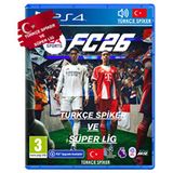 Ps4 Fc 26 Süper Lig Türkçe Spiker Standart Sürüm Bandrollü ve Güvenlik Şeritli Orijinal Oyun Cd'si