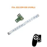 Ps4 Jds Jdm 030 Usb Port Soket & 12 Pin Flex