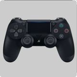 Ps4 Joystick Tablet Telefon Pc Laptop Uyumlu Titreşimli Oyun Kolu Bluetooth - Siyah