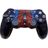 Ps4 Kablosuz Gamepad Joystıck Yenilenmiş Gamepad Controller - Spiderman Mavi - Mavi - Kırmızı