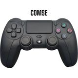 Ps4 Kablosuz Oyun Kolu Bluetooth Joystick Ps4 Ps3 Pc Telefon Uyumlu - Siyah