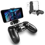 PS4 Kumanda Telefon Tutucu, ADZ PS4 Telefon Tutucu, Akıllı Klips, PS4 Dualshock 4 Kumanda için iPhone, Android ve PS4 Uzaktan Oynatma ile Uyumlu
