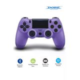 Ps4-pc-android Box-android-ıos Telefon Tablet Uyumlu Titreşimli Bluetooth Oyun Kolu Mor