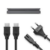 Ps4 Slim Guc Kablosu Ve Hdmi Goruntu Kablosu Set Playstation 4 Aksesuar