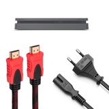 Ps4 Slim Güç Kablosu Ve Örgülü Hdmi Kablo Set Playstation 4 Aksesuar