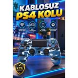 Ps4 Uyumlu Bluetooth Kablosuz Gamepad – Çift Titreşimli Ergonomik Oyun Kolu