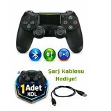 Ps4 Uyumlu Joystick - Kol Ps 4 Kablosuz Joystick Tablet Telefon Pc Uyumlu Titreşimli Oyun Kolu 1 Adet
