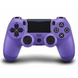 PS4 Uyumlu Kablosuz Bluetooth Gamepad Oyun Kolu, Mor | Çift Titreşim, Dokunmatik Panel, 3.5mm Kulaklık Girişi, Zengin Renk Seçeneği, Bluetooth Bağlantı
