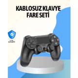 Ps4 Uyumlu Kablosuz Oyun Kolu Ergonomik Çift Titreşimli FRTKGT25DYMXXUCZZZPS4KOLUUU-15