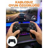 Ps4 Uyumlu Kablosuz Oyun Kolu - Gerçekçi Titreşimli Geri Bildirim Yeni Nesil