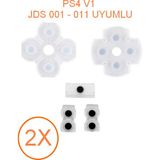 Ps4 V1 Jds 001 011 Kollar Ile Uyumlu Iç Lastik Takımı 2 Adet