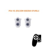 Ps4 V2 Jds 030/040 Kollar İle Uyumlu Lr L1l2 R1r2 Lastik Takımı
