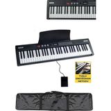PS4000BK Tuş Hassasiyetli 61 Tuşlu Org Bluetooth USB Midi (Sustain Pedalı Çanta)