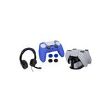 Ps5 Aksesuar Paketi Kulaklik + Sarj Istasyonu + Kilif Ve Analog Koruyucu