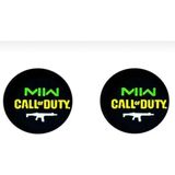 Ps5 Dualsense 1 Çift Ps4 Xbox 360 One S x ,ps4,ps3,nintendo Uyumlu Desenli Analog Koruyucu Başlığı Call Of Duty - Yeşil
