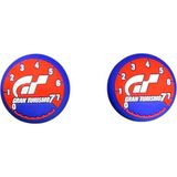 Ps5 Dualsense 1 Çift Xbox 360 One S x ,ps4,ps3,nintendo Uyumlu Desenli Analog Koruyucu Başlığı Gran Turısmo 7 - Mavi