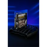 PS5 için Logolu CD Oyun Rafı, 6 Gözlü İkonik Tasarımlı Stand, Oyun İstif Kutusu (CD) Rafı Stand Organizer, 432b523wev