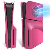 PS5 İnce Konsol için Ön Paneller, Megadream Sert ABS Darbeye Dayanıklı Çizilmez Toz Geçirmez Konsol Kılıfı PS5 Slim Disc Edition için Yedek Plaka Kabuğu, 4 Kapak Plakası, Kırmızı