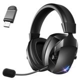 PS5, PS4, PC, Nintendo Switch, 2,4 GHz USB Oyun Kulaklığı, Bluetooth 5.3, 40H Pil, Gürültü Önleyici Mikrofon, Xbox Serisi için SADECE 3,5 mm Kablolu Modu