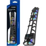 Ps5 Slim Kasa Soğutucu Uyumlu Turbo Fan Rgb Cooling Ice - Beyaz - Siyah