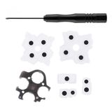 Ps5 V2 İç Lastik Tamir Seti Silikon Pad Tornavida Set Playstation 5 Yedek Parça