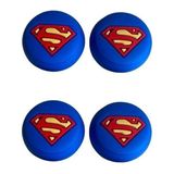 Ps5/ps4/ps3/xbox One/one X/one S/series X/series S 3D Superman Analog Koruyucu - Mavi