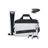 PS5/PS5 Pro Uyumlu Taşıma Çantası, PS4 Destekli Koruyucu Seyahat Çantası