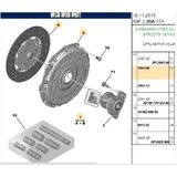 Psa Debriyaj Seti 208 308 Rcz 508 (2053.08)