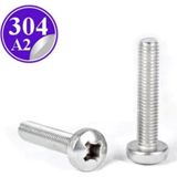 Psa Teknik M2.5X10 Ysb Minik Mikro Vida A2 Inox (10 Adet)