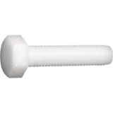 Psa Teknik M6X30 Altıköşe Başlı Plastik Civata (10 Adet)