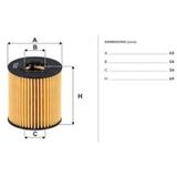 PSA YAĞ FİLTRESİ 207 206 307 BOXER III NEMO BİPPER TRANSİT V-347