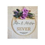 PSAcraft Kapı Süsü Yeni Ev Hediyesi İsme Özel 30 X 30 Cm Karışık 30 x 30