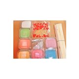 PSC Ev Tipi Pamuk Şeker Yapma Seti 7 Çeşit Aroma X 250gr. 1,75kg.+ Çubuk Poşet Klips PSC7X250+100