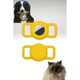 PSGT Airtag Anti-Scratch için koruma kapağı kabuk Pet köpek kedi için renkli silikon koruyucu kılıf