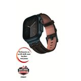 PSGT Akıllı saat Uyumlu Luxury deri saat kordonu ( 42-44-45-49mm) Ve Seri10 ve 11(46MM) Hakiki Deri