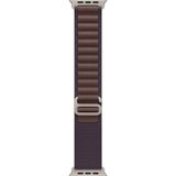 PSGT Alpin Apple watch Ultra Band 42-44-45-49mm S10-11 (46mm )Kordon Alpin 10 9 8 7 6 5 SE - Indigo - S10 S11 -46mm (42/44/45/49)mm