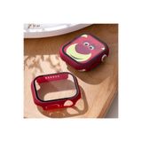 PSGT Apple Için Temperli Cam + Kapak Izle Vaka 44MM Ekran Koruyucu Apple Izle Aksesuarları
