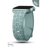 PSGT Apple Watch 10-11 42mm -Watch2/3/4/5/6/se/7/8/9 (38-40-41)mm Kordon Leoline 38 Desen Yumuşak Silikon