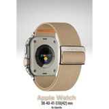 PSGT Apple Watch Band Uyumlu 38-40-41MM ve S10 42MM Climber Kordon Sport Kayışı - Camel - (38/40/41MM)S10 S11(42MM)