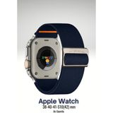 PSGT Apple Watch Band Uyumlu 38-40-41MM ve S10 42MM Climber Kordon Sport Kayışı - Koyu Mavi - (38/40/41MM)S10 S11(42MM)