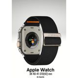 PSGT Apple Watch Band Uyumlu 38-40-41MM ve S10 42MM Climber Kordon Sport Kayışı - Siyah - (38/40/41MM)S10 S11(42MM)