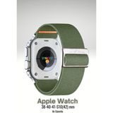 PSGT Apple Watch Band Uyumlu 38-40-41MM ve S10 42MM Climber Kordon Sport Kayışı - Yeşil - (38/40/41MM)S10 S11(42MM)
